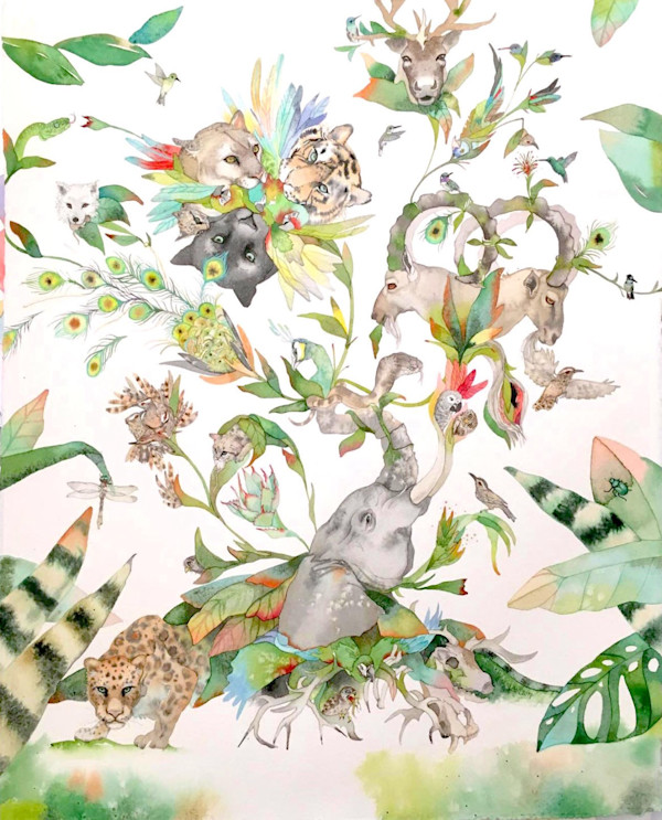 Garden of Endangered Delights by Laura Ball, Image 1.