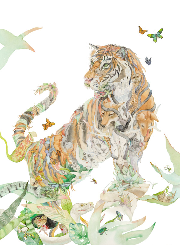 Tiger 2 by Laura Ball, Image 1.