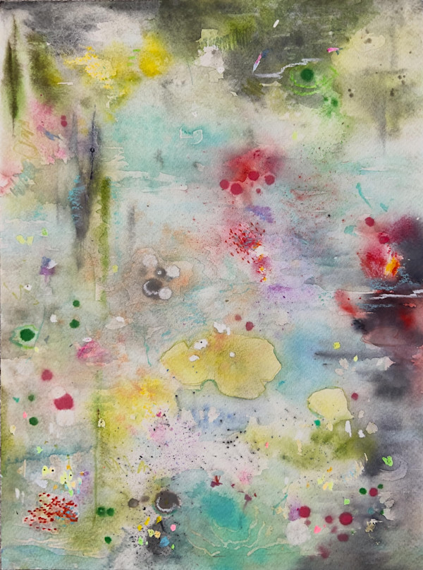 Water Lilies 1 by Laura Ball