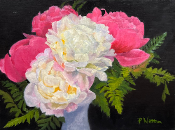 Peonies by Pat Wattam, Image 1.