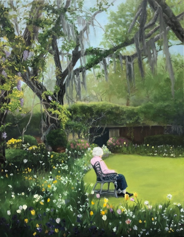 In the Garden by Pat Wattam