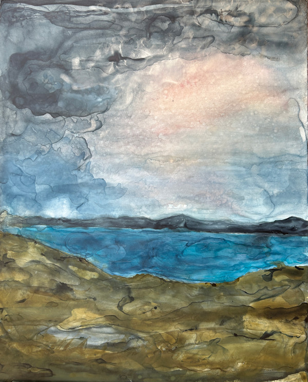 Dusk, Ballinskelligs Bay, Ireland by Shanti Conlan