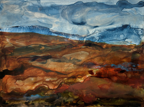 Taos Landscape I by Shanti Conlan