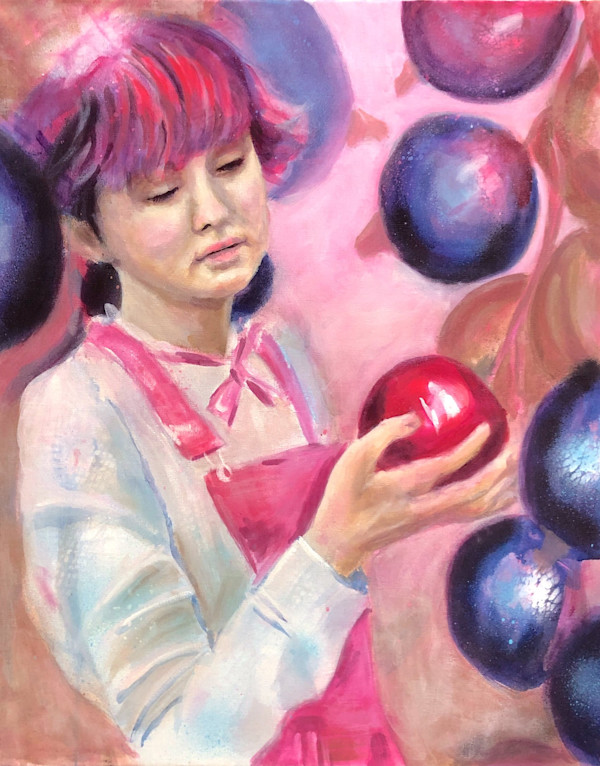 Herukkamaan haltijatar (keskeneräinen) by Anne Engholm