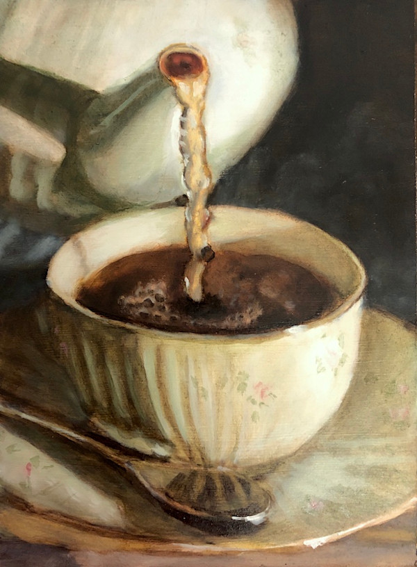 Lämmin kuppi (harjoitelma) by Anne Engholm