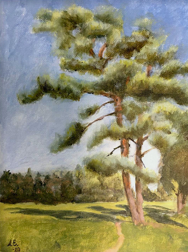 Maisemaharjoitus by Anne Engholm