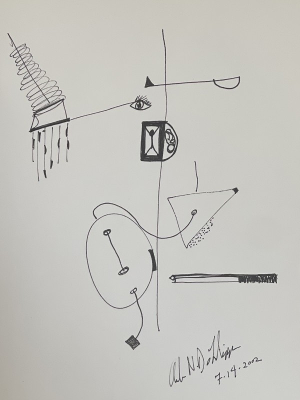 Abstract B 54  ** by Angelo DeFilippo