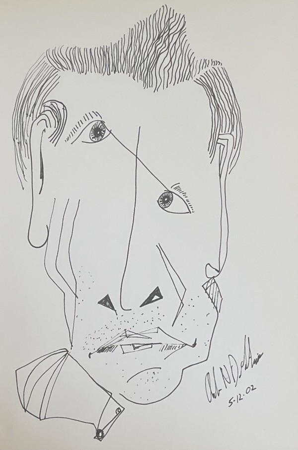Abstract Portrait P-22 by Angelo DeFilippo