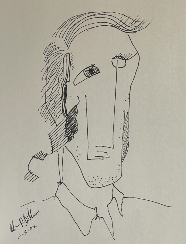 Abstract Portrait P-40  ** by Angelo DeFilippo