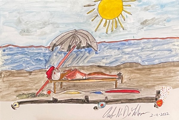 Beach Tanning in Mexico ** by Angelo DeFilippo