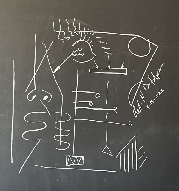 Chalkboard Five  **  9-2023 by Angelo DeFilippo