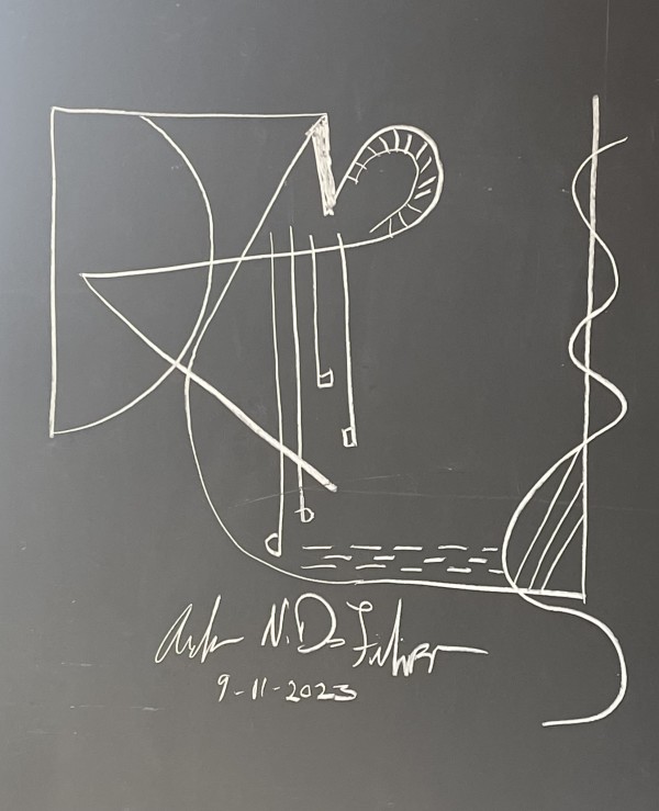 Chalkboard Three  **  9-2023 by Angelo DeFilippo