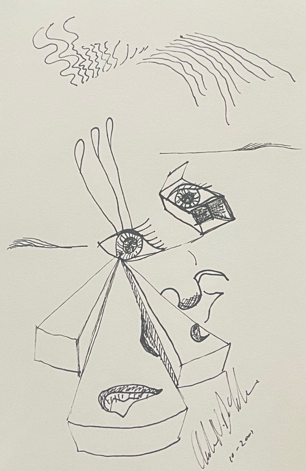 Piecework Portrait  ** by Angelo DeFilippo