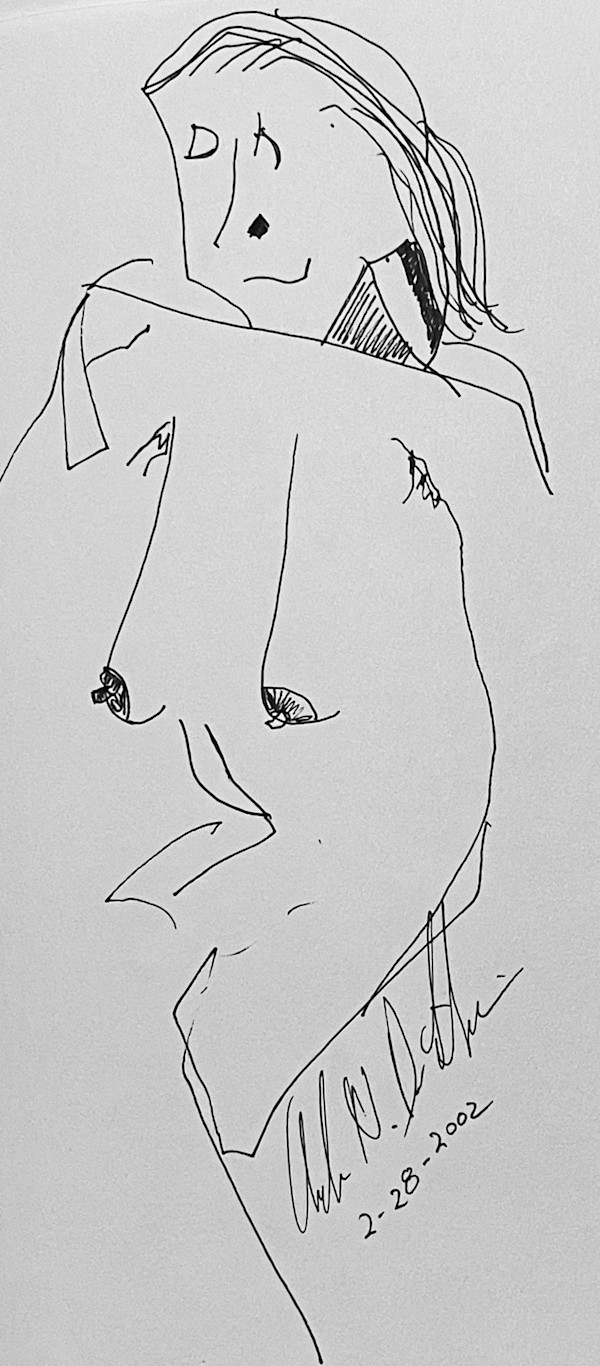 Square Chested Woman  ** by Angelo DeFilippo