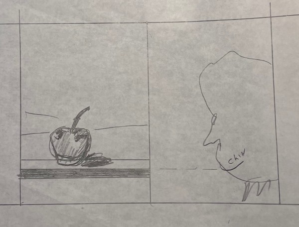Two Bad Apples (Sketch) ** by Angelo DeFilippo