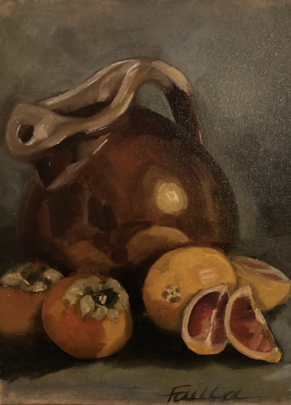 Classic Pitcher with Fruit by Fran Failla