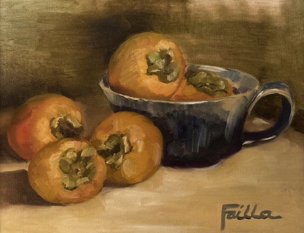 Persimmons by Fran Failla