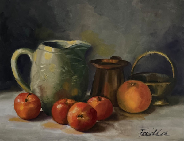 Hiding from the Green Pitcher by Fran Failla