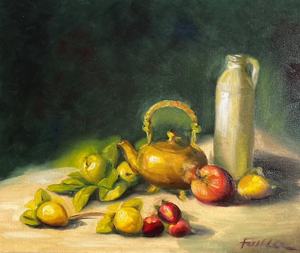 Respite with a Teapot by Fran Failla