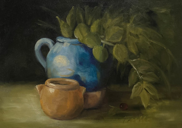 Cascade of Leaves by Fran Failla