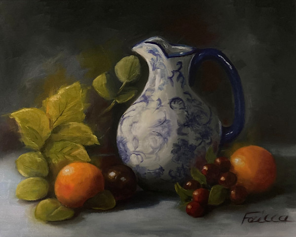 Blue and White by Fran Failla