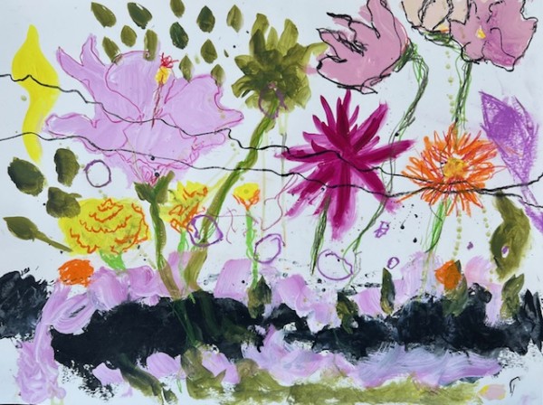 Frolicking Flowers by Christy Kale