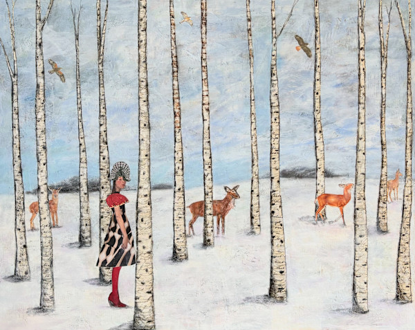 Winter Herd by Olan Quattro