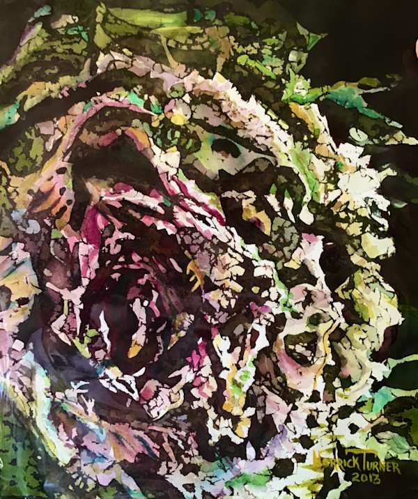 Batik Cabbage by Cindy Norrick Turner, Image 1.