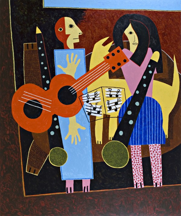 The Three Musicians by Russ Warren