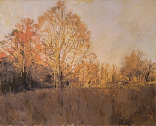Last Light in Our Front Field by Annie Harris Massie