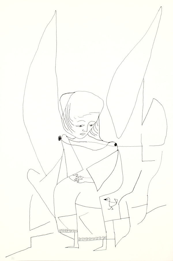 Angel in Greek Costume by Sanda Iliescu, Image 1.