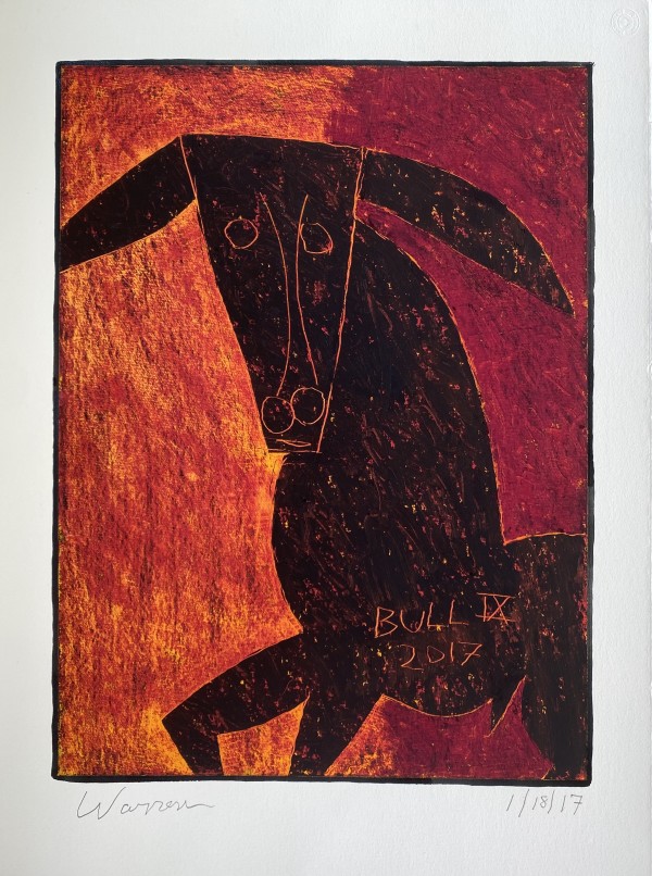 Bull IX by Russ Warren