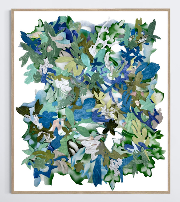 The Color of Summer. Matisse Mountain Blue ii by Susan McAlister, Image 3.