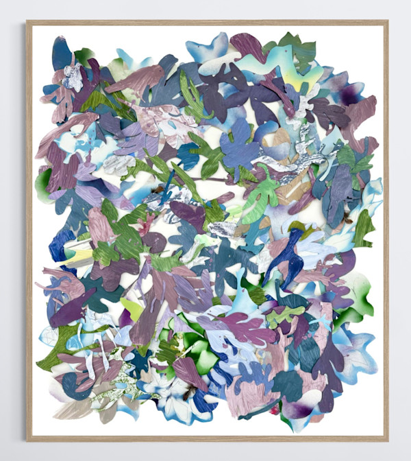 The Color of Summer. Wild Mountain & Aubergine ii by Susan McAlister, Image 3.