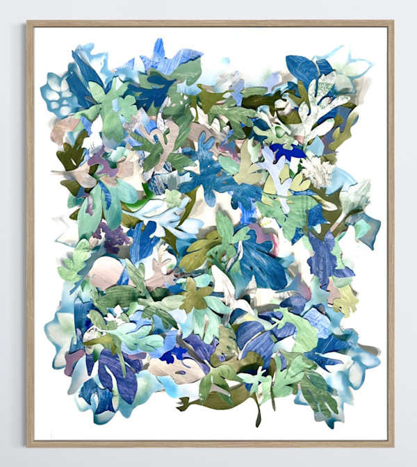 The Color of Summer. Matisse Mountain Blue i by Susan McAlister, Image 3.