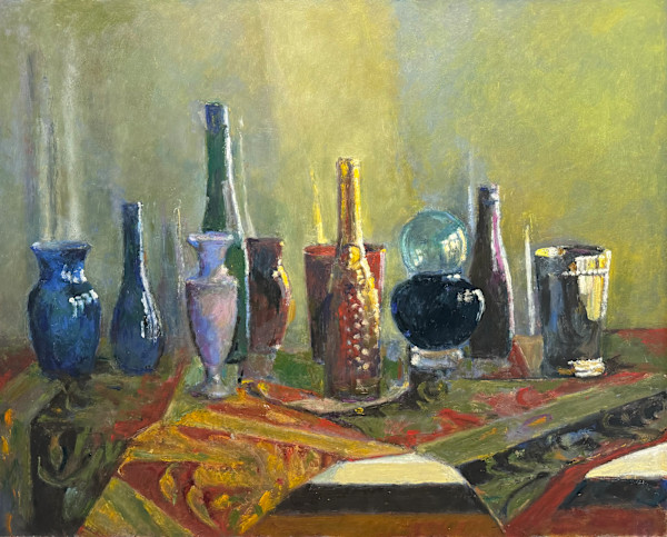 Dark Still Life with Olivier’s Fancy Bottle by David Summers, Image 4.