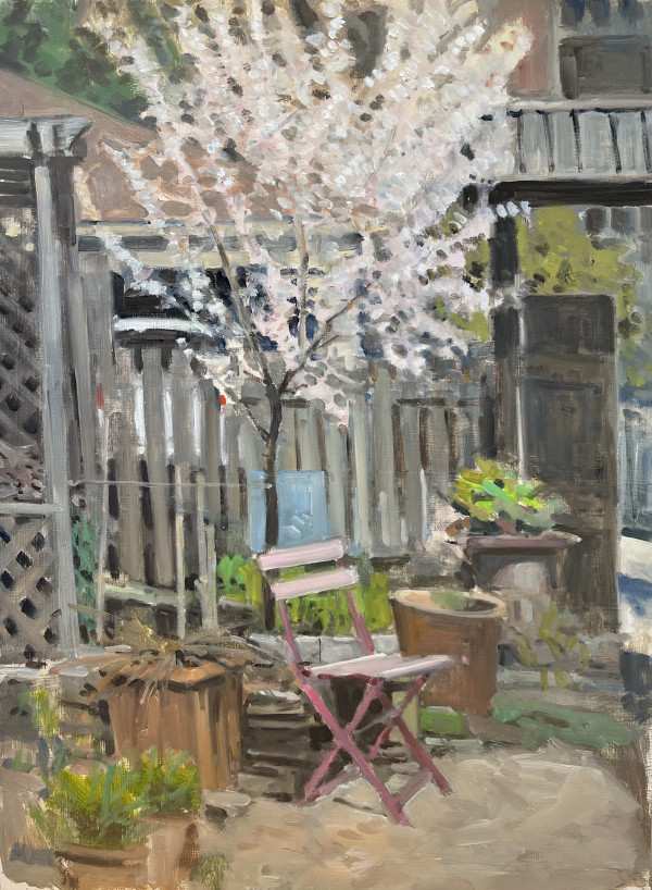 Flowering Cherry by Richard Crozier