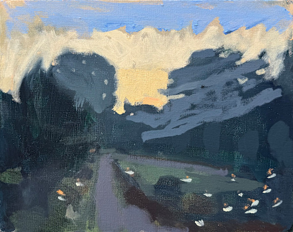 Study 1 for Count Westwest‘s Garden by David Hawkins
