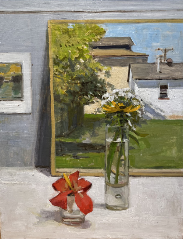 House Painting Still Life by Richard Crozier