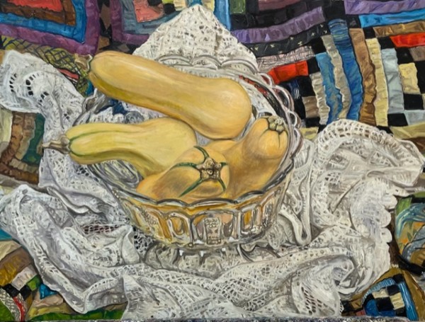 Still Life with Butternut Squash by Trisha Orr