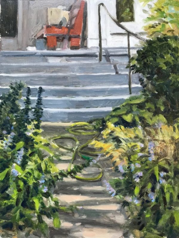 Front Steps by Richard Crozier