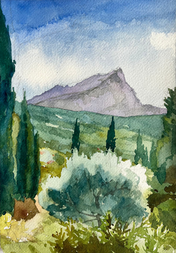 Mt. St. Victoire (L583F) by Lincoln Perry