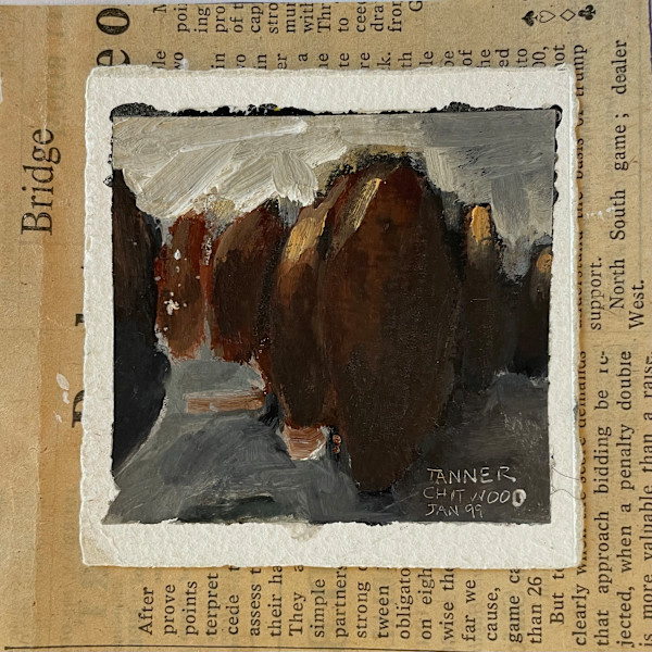 Light in the Trees, London Bridge by Suzanne Tanner