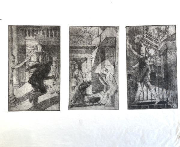 Lincoln Perry three proofs (P48b, P48e, P48c) by Lincoln Perry