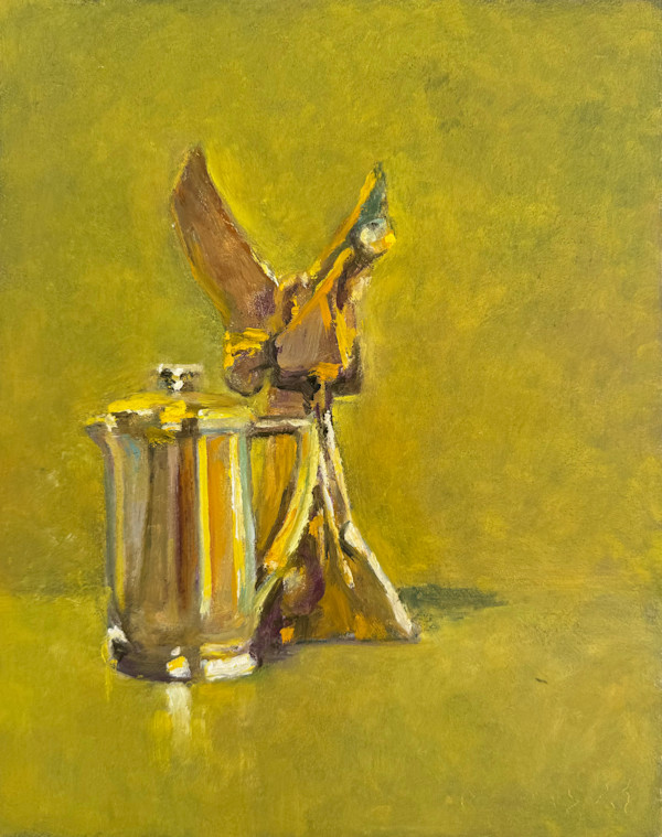 Light Study for Lydia: Gold and Silver by David Summers