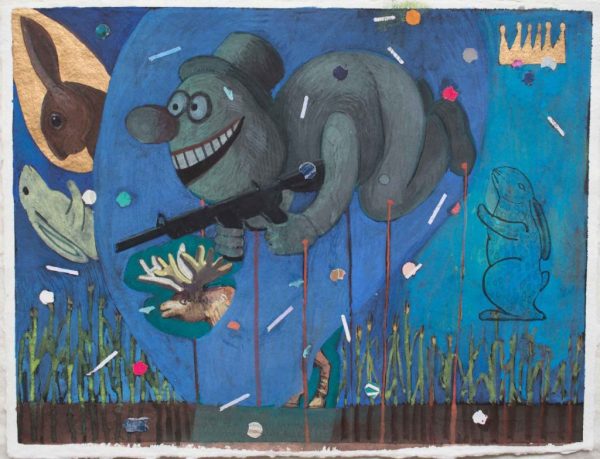 King Carnival Ballon by Megan Marlatt