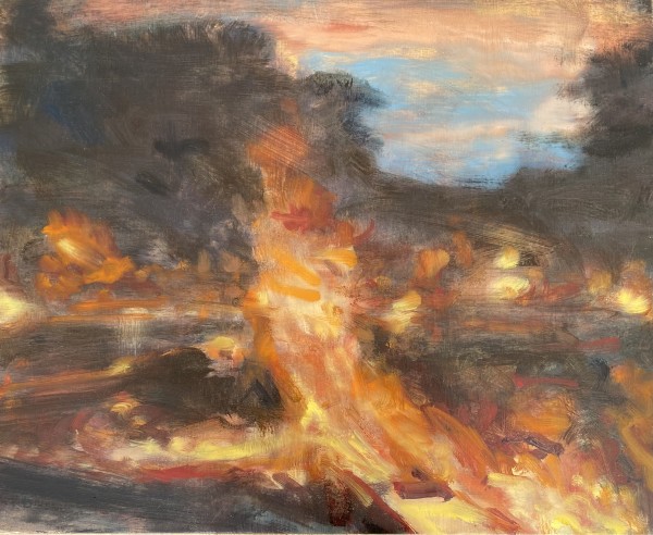 Landscape in Flames by Dean Dass
