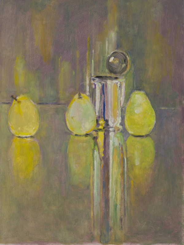 Light Study-Pears with Diner Coffee by David Summers