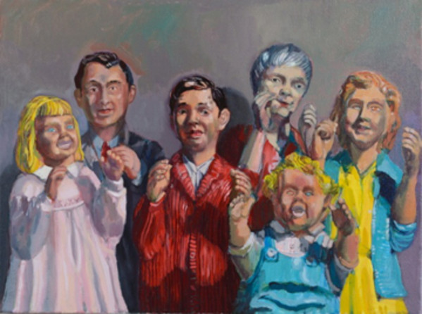 Rubber Family Portrait by Megan Marlatt