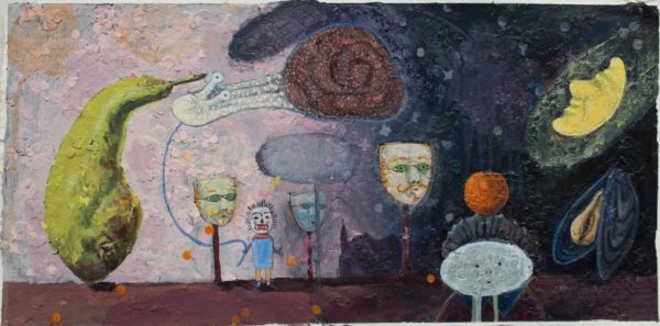 Binche  Carnival with Ensor Figure by Megan Marlatt